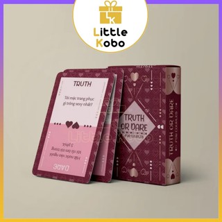   Couple  Bộ Bài Truth Or Dare Nói Hay Làm Thật Hay Thách Cho Cặp Đôi Boardgame Thú Vị Hẹn Hò 