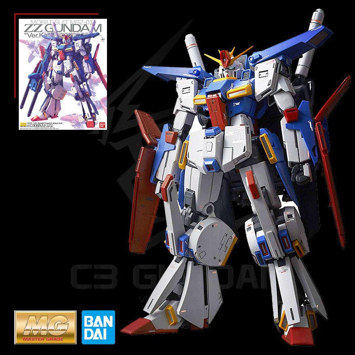 [BANDAI] MÔ HÌNH GUNDAM MG 1/100 ZZ Gundam Ver.Ka GUNDAM UC