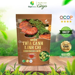 Trà Túi Lọc Thìa Canh Linh Chi GIGA ổn định đường huyết, tăng cường khả năng miễn dịch - Gói 250g