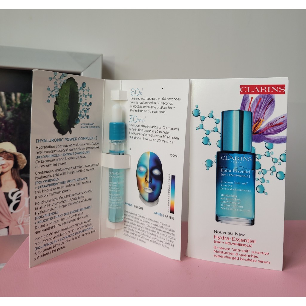 Tinh chất dưỡng ẩm Clarins Hydra-Essentiel Intensive Bi-Phase Serum 3,5 ml