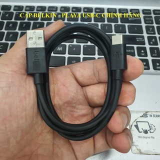Cáp Sạc Nhanh Belkin - P.lay.a USB-C Chính Hãng, Dây Silicon, Dài 1.2m