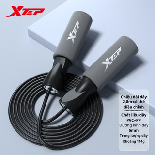 Dây nhảy thể lực XTEP thân dây pvc độ bền cao, linh hoạt chiều dài 2,8m có thể điều chỉnh