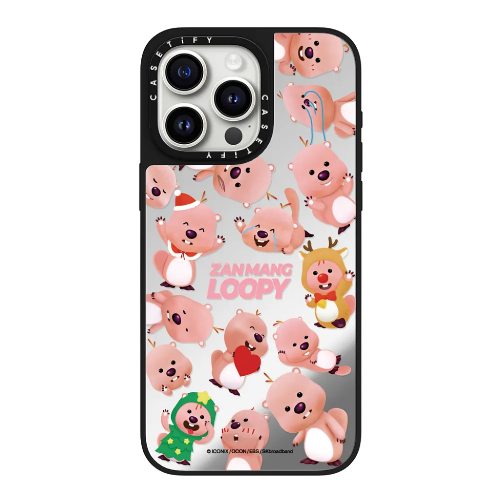 Ốp Lưng CASETiFY Zanmang Loopy 3D Sticker Case | Mirror