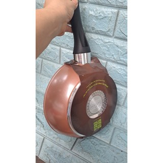 Chảo vân đá đáy từ Green Cook 24cm