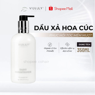 Dầu xả dừa hoa cúc vijully 350ml - phục hồi tóc hư tổn, ngăn rụng tóc
