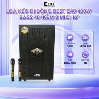 Loa kéo di động best z40 400w bass 40 16''