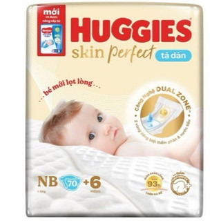 Tã dán huggies newborn 70 miếng