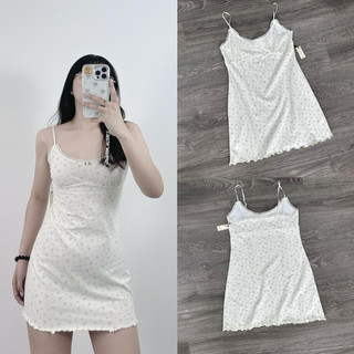 HIPU.VNXK - Váy pijama F21 hai dây hoạ tiết hoa xuất xịn.