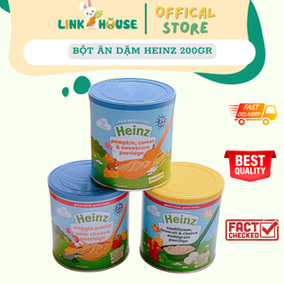Bột ăn dặm heinz hữu cơ cho bé từ 6m+
