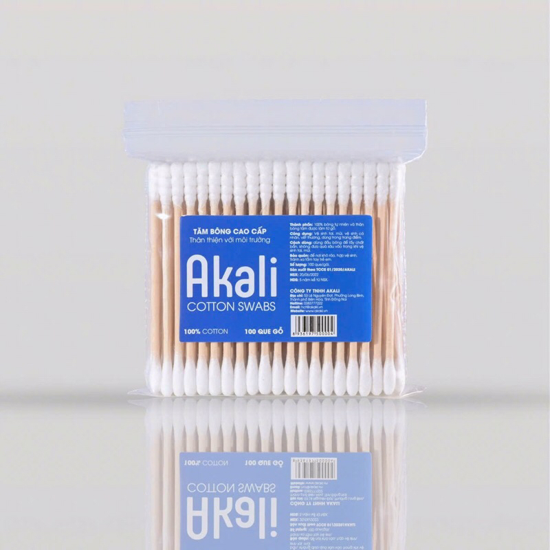 TĂM BÔNG NGOÁY TAI THÂN GỖ AKALI