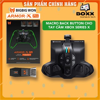 Bộ nút bấm Back Button BIGBIG WON ARMOR X Pro hỗ trợ Mapping, Macro, Turbo, Gyro cho tay cầm Xbox Series X