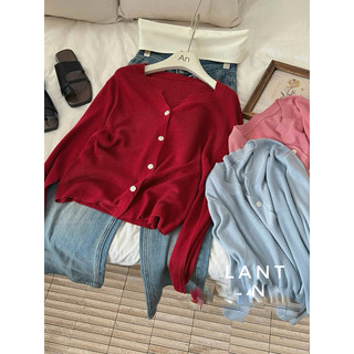 áo len cadigan len mịn QC(chất mỏng)