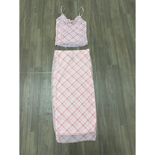 set52 set chân váy lưới f21