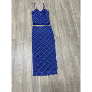 set52 set chân váy lưới f21