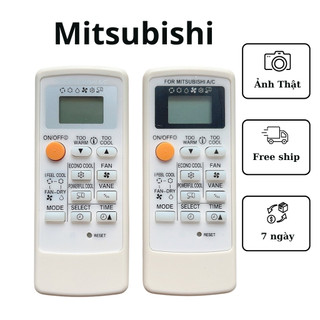 Điều khiển điều hòa Mitsubishi┃Remote máy lạnh Mitsubishi các dòng 1 chiều và 2 chiều