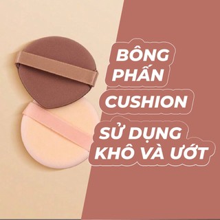 Bông mút đánh kem nền, mút đánh cushion đa năng