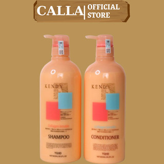 Dầu gội xả dưỡng sinh Kendy 500ML * 2 phục hồi nang tóc chống rụng tóc, kích thích mọc tóc