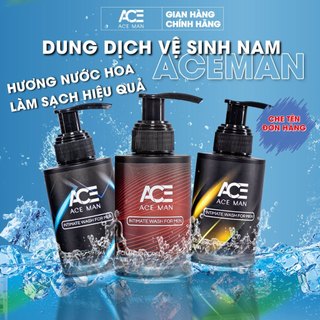 Dung dịch vệ sinh nam giới ACEMAN hương bạc hà Rhys Ultimate 100ml