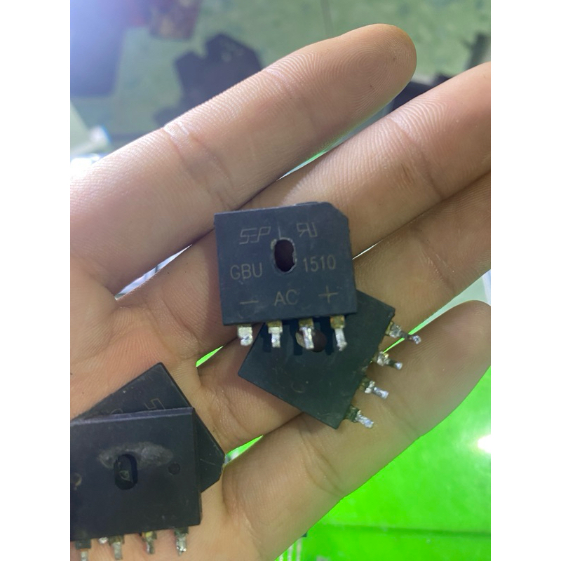 Cầu diode GUB1510 tháo máy 15a1000v
