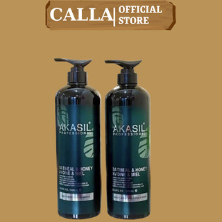 Dầu Gội Xả Akasil 500ml * 2 Kiềm Dầu Sạch Gầu Ngăn Rụng Phục Hồi Tái Sinh Mầm Tóc Siêu Mềm Mượt