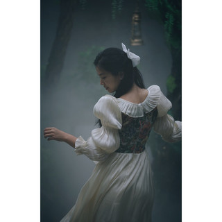 Đầm style tiểu thư cổ điển ( ảnh thật)