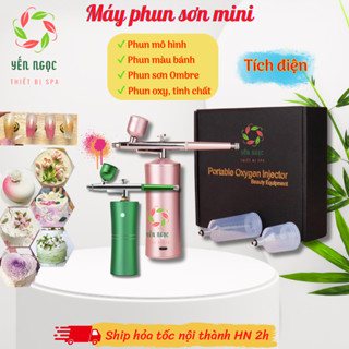 Máy phun sơn Nail Ombre, phun màu thực phẩm, phun mô hình, tinh chất chăm sóc da