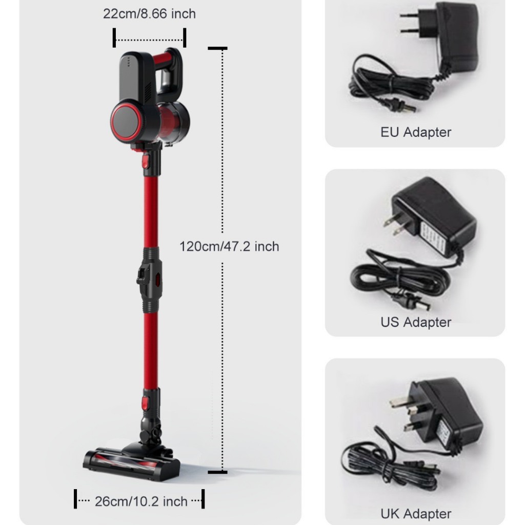 MÁY HÚT BỤI LAU NHÀ  nhà cầm tay không dây CREEN, LỰC HÚT 14000PK BẢO HÀNH 12TH