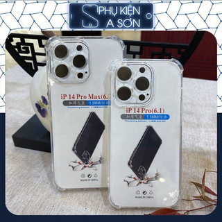 Ốp lưng Iphone chống sốc trong suốt 6/6+/7+/8+/X/XR/11/12PROMAX/13PROMAX/14PROMAX/15PROMAX