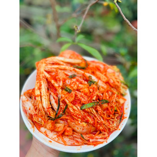 Kim Chi Cải Thảo Hàn Quốc - Giòn Dai- Vị Chua Cay Tự Nhiên 1kg - Chỉ Nhận Đơn Miền Bắc Khôi Hân Food