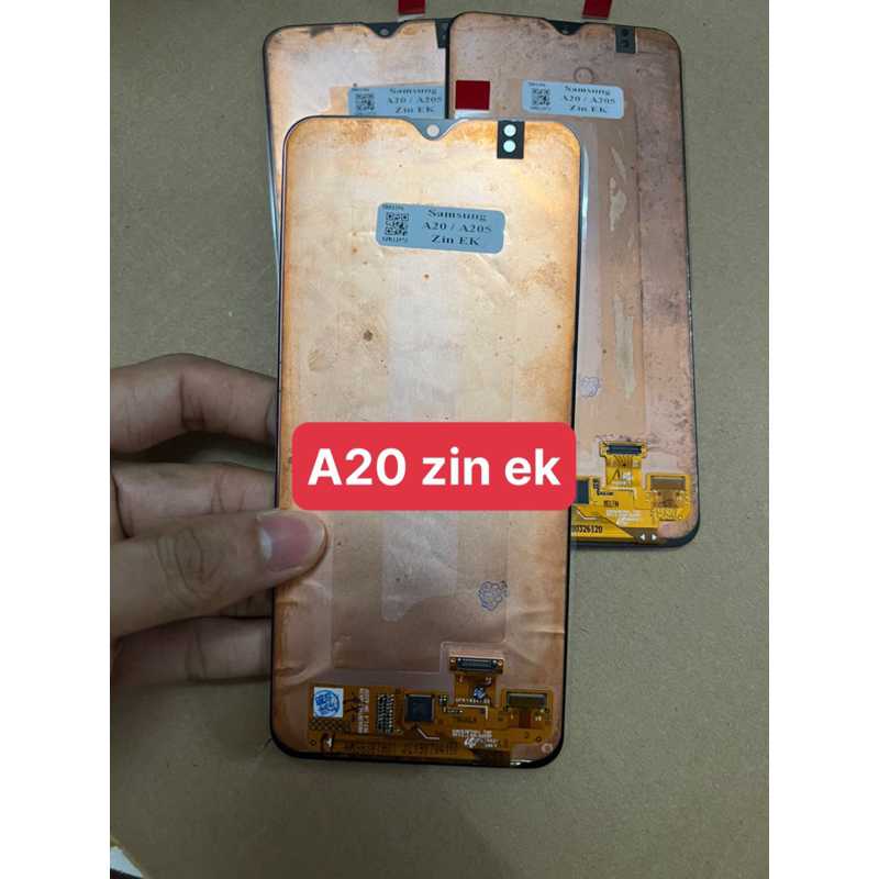 Màn hình Samsung A20 zin ép kính
