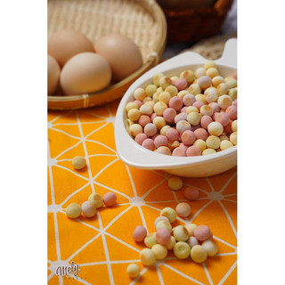 Bánh sữa hạt đậu giòn có rau củ giúp tăng chất xơ, kích thích tiêu hoá cho bé