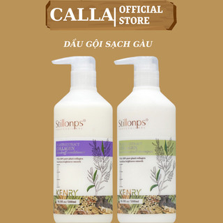 Dầu Gội Xả Dưỡng Sinh STILLONPS KENRY 500ML * 2 Kiềm Dầu Sạch Gàu Phục Hồi Tóc Hư Tổn