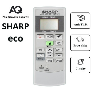 Remote máy lạnh sharp - điều khiển điều hòa Sharp CRMC-A876 (12 nút-ECO)