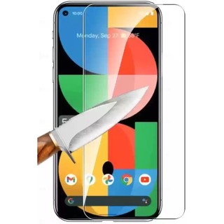 Kính cường lực trong suốt Google Pixel 5A (Kèm miếng lau)