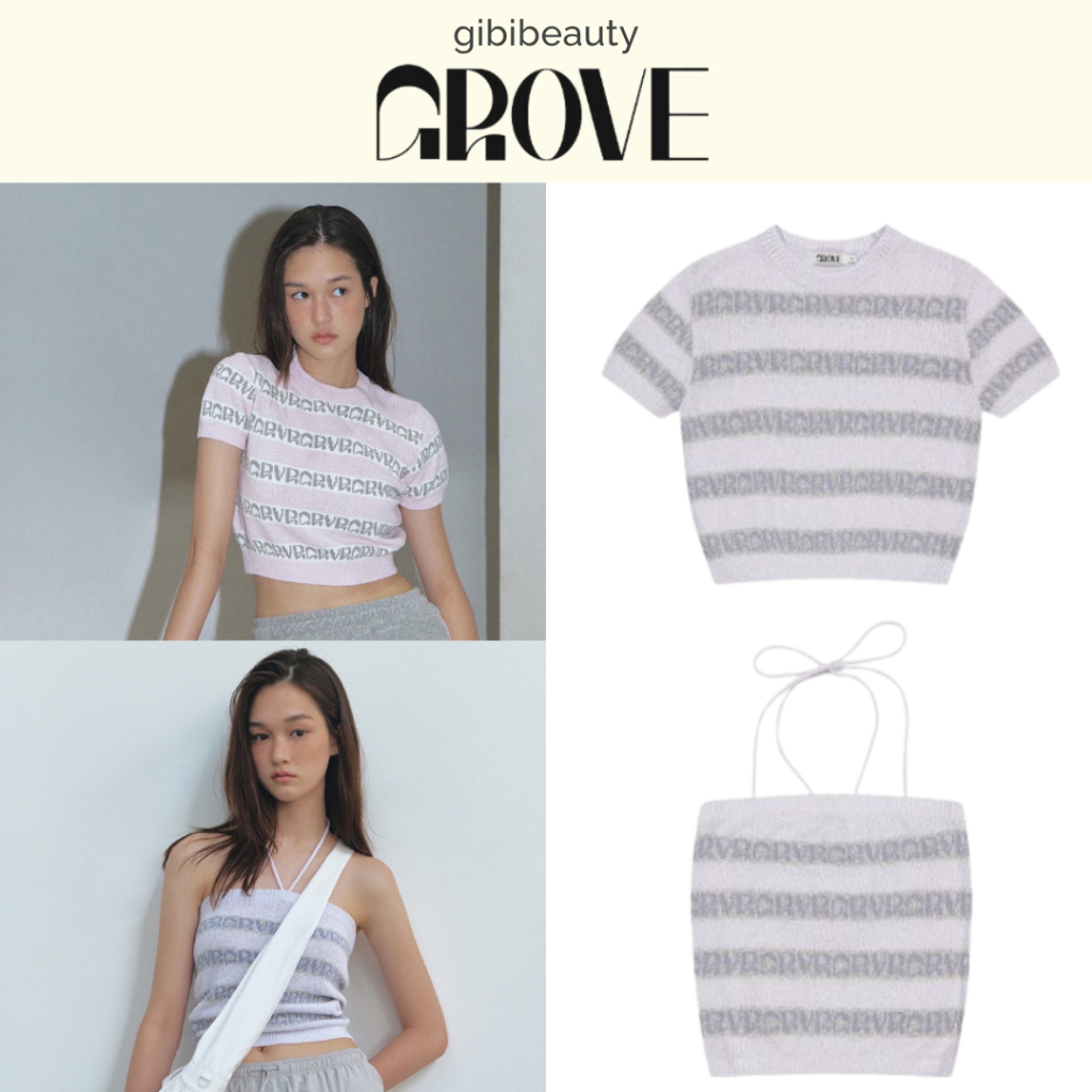 Áo dệt kim GROVE Mellow Knit