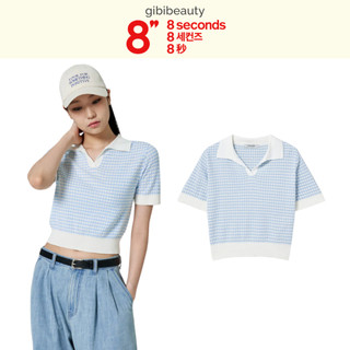Áo 8SECONDS Modified Woven Collar Neck Short Sleeve Pullover