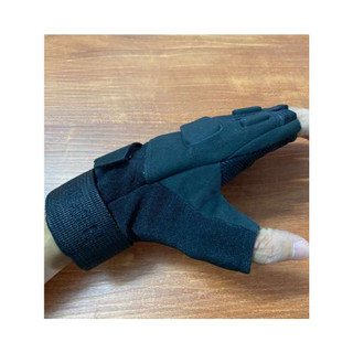 Găng bao tay phượt black eagle/ blackhawk cụt ngón găng tay bảo hộ xe máy thoáng khí