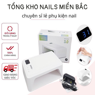  Máy Hơ T8   Máy Hơ T10 Công Suất Lớn 72w Khoang Máy Siêu To Kèm Đệm Kê Tay 