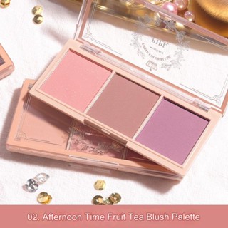 Phấn Má Hồng 3 Ô PIPL - Chất Bột Mịn Lì, Màu Trà Sữa Phong Cách Đơn Giản