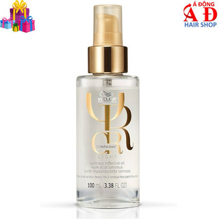 Tinh dầu dưỡng tóc mảnh Wella Oil Reflections Light - Trắng New (ko hộp) 100ml