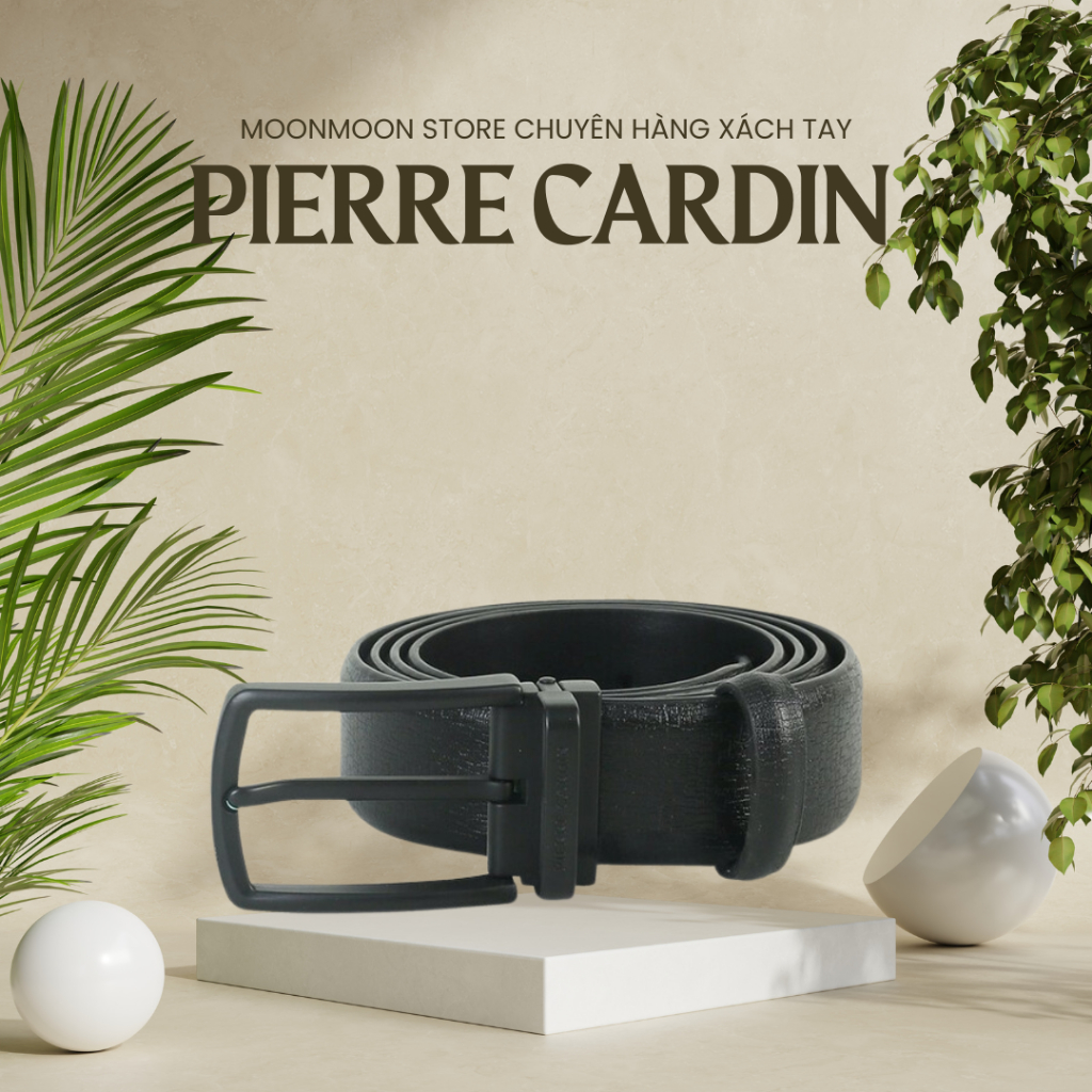 Đầu Dây Nịt Nam PIERRE CARDIN PC23 Hàng CHÍNH HÃNG Thời Trang Auth Malaysia SALE 70%