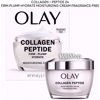 [Bản Mỹ] Kem Dưỡng Ẩm Tái Tạo Da Olay Collagen Peptide 24 Hydrating Moisturizer Fragrance Free 48g