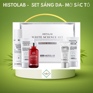 Set dưỡng da trắng sứ - histolab white science