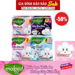 [Flash Sale HỎA TỐC] Băng vệ sinh BVS Molped thiên nhiên