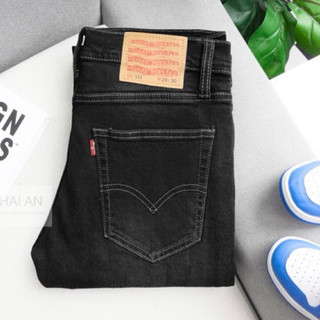 Quần Jean Nam đen xám 511 hàng xuất xịn- ống đứng jeans co giản