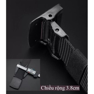 Dây lưng thời trang tactical mặt nhựa