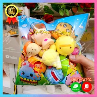 Squishy hiếm rare mini chính hãng Nhật Bản hàng cao cấp siêu dễ thương, mềm thơm chậm tăng, tặng kèm bao bì cứng.
