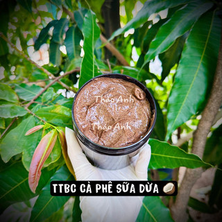   1KG 500G  KEM TẨY TẾ BÀO CHẾT CÀ PHÊ SỮA DỪA  BẢN MỚI  