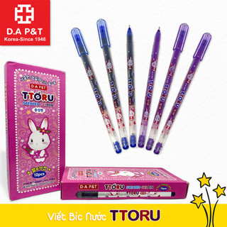Hộp 12 cây bút ttoru hàn quốc d. a p&t 0.4mm