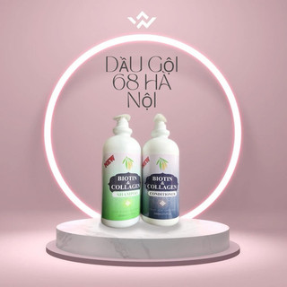 Dầu gội xả cặp biotin colagen 2000ml siêu to mới